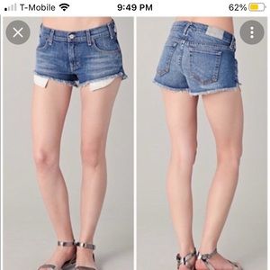 NWT Textile Elizabeth and James shorts. Size 28. Color: swee.